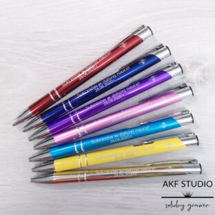 dlugopis z grawerem dla ucznia pamiatka zakonczenie szkoły