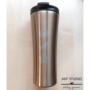 kubek termiczny z grawerem laserowym