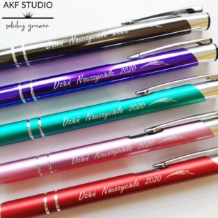 metalowy dlugopis z grawerem dzien nauczyciela