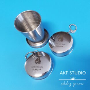 skladane kieliszki z grawerem